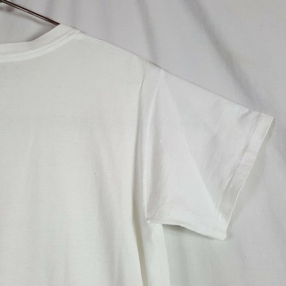 Vtg 90s Nike Hare Air Jordan T-Shirt L Grey Tag - Picture 12 of 12